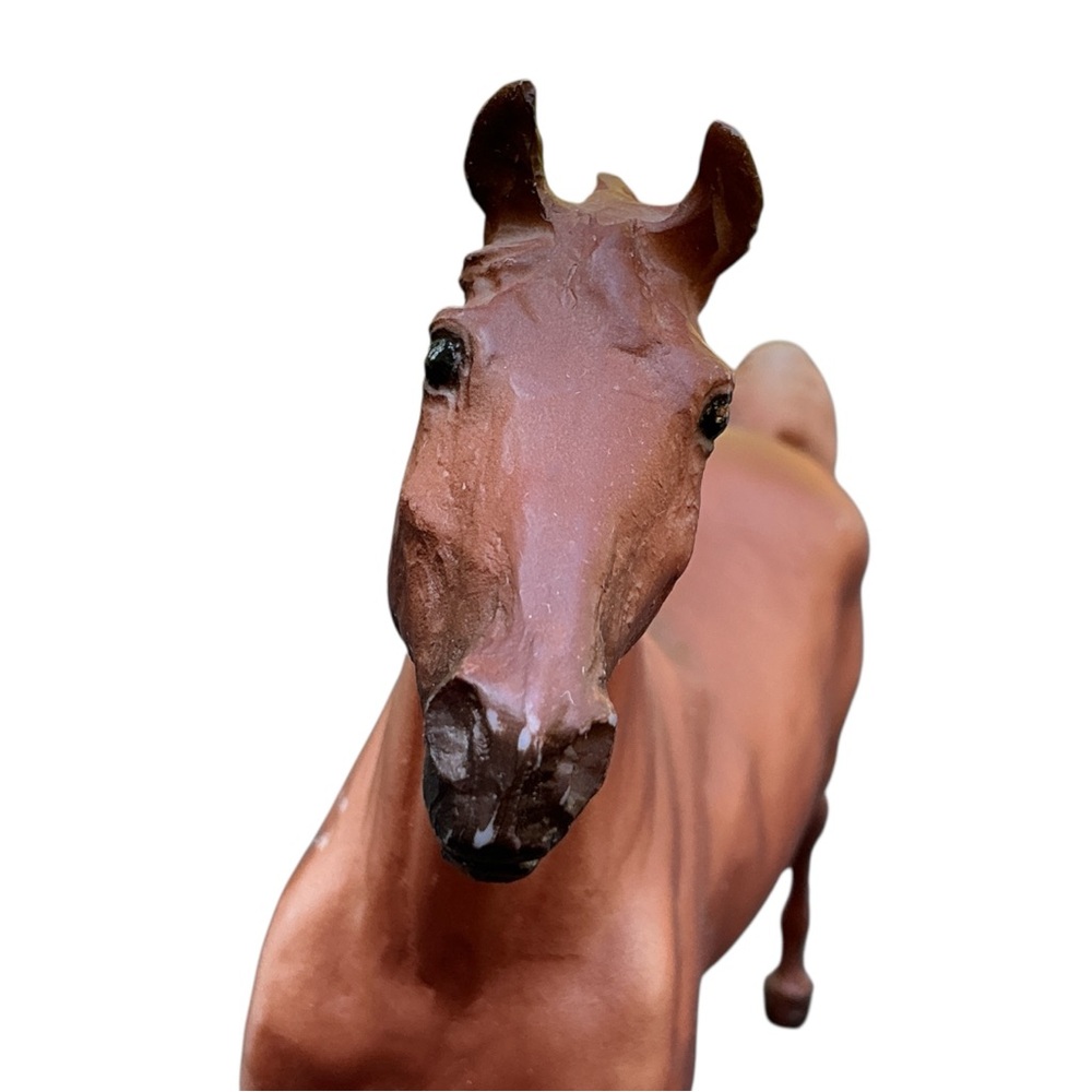 Breyers Toy Horse Chestnut Sorrel Quarter Horse Classic Black Beauty - 720103